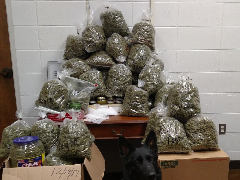 Illustration for article titled The Grinch confiscated 60 lbs of weed!